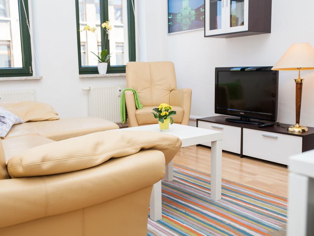 Ferienwohnung Leipzig Ost 外观 照片